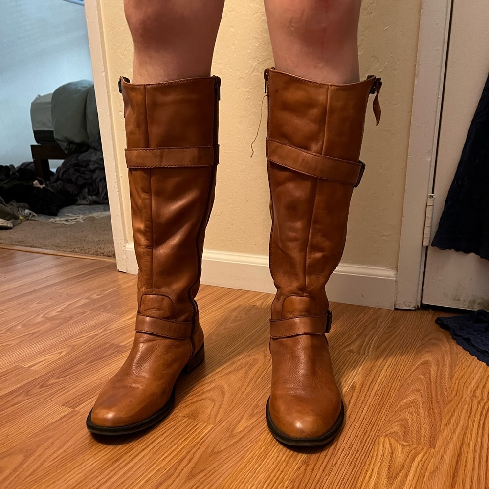 Steve Madden leather boots